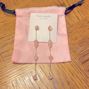 Kate spade linear earrings